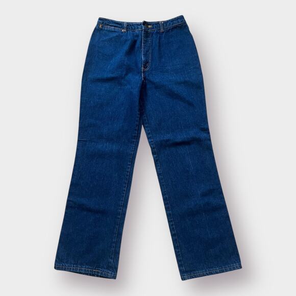 80s Chic‎ Dark Wash Straight Leg Jeans - Picture 1 of 5